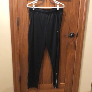 Men’s black track pant, Champion, size Large